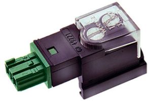 Boîte de dérivation Woertz pour câble plat Combi 2P-bus code KNX