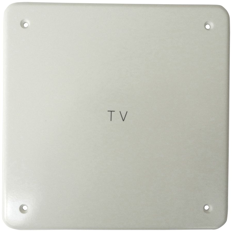 Plaque de recouvrement III 78mm noir