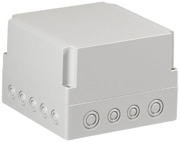 Apparategehäuse RW CUBO S 175×175×125 SPCM grau