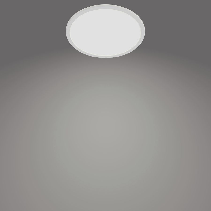 Plafonnier LED Philips SceneSwitch 15W 1500lm 4000K IP44 VAR Ø250mm blanc