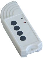 RF-Handsender FST-LR, 4-Kanal, Reichweite ≤1000m, batteriebetrieben, IP40, weiss