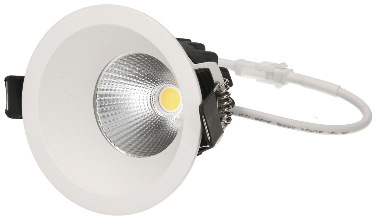 EB-LED-Spot maxLUCE ATMO 68 6.2W 700lm 3000K DIM  Ø79mm weiss
