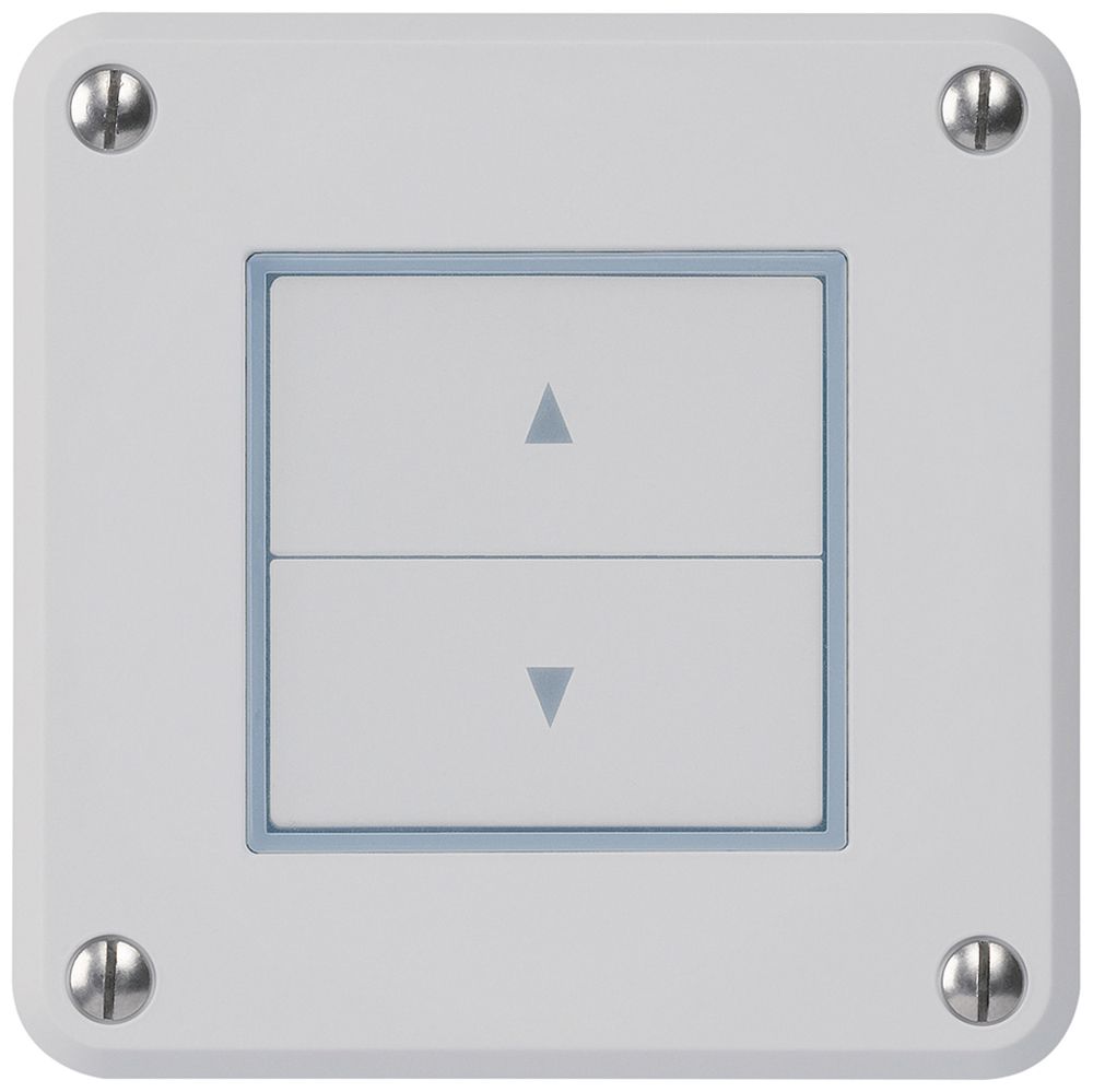 UP-Storentaster robusto IP55 grau mit 2 Funktionstasten