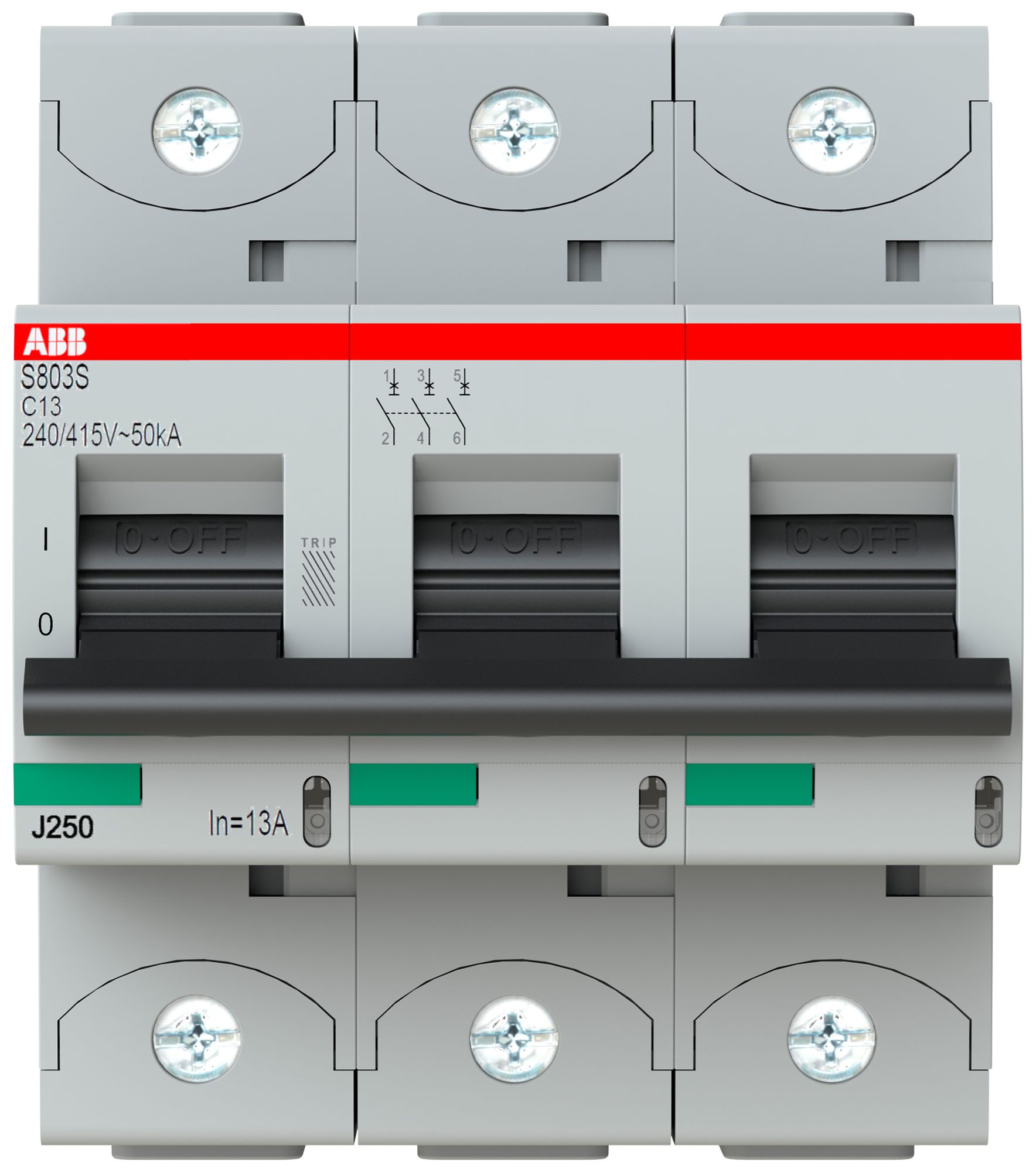 Leitungsschutzschalter ABB S803S-C 13A 50kA