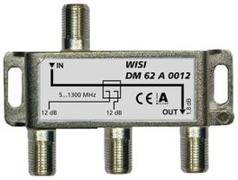 F-Abzweiger WISI DM62A 0012 2-fach 12dB 5…1300MHz