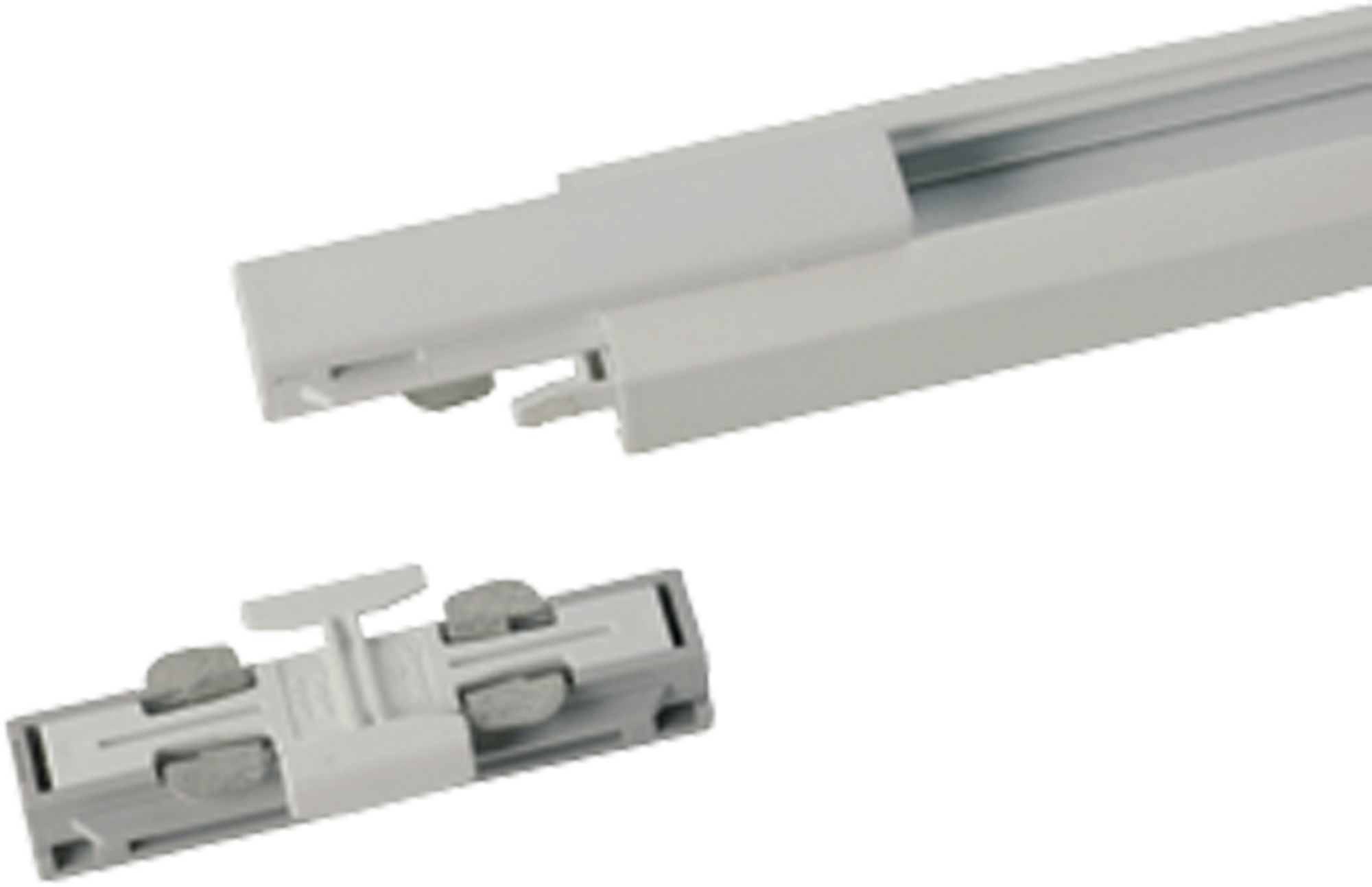 Längsverbinder Nanotrack 1, silber