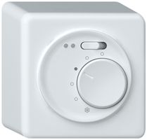 Termostato ambiente AP origin riscaldamento pavimento 230VAC 5…30°C 10A bianco