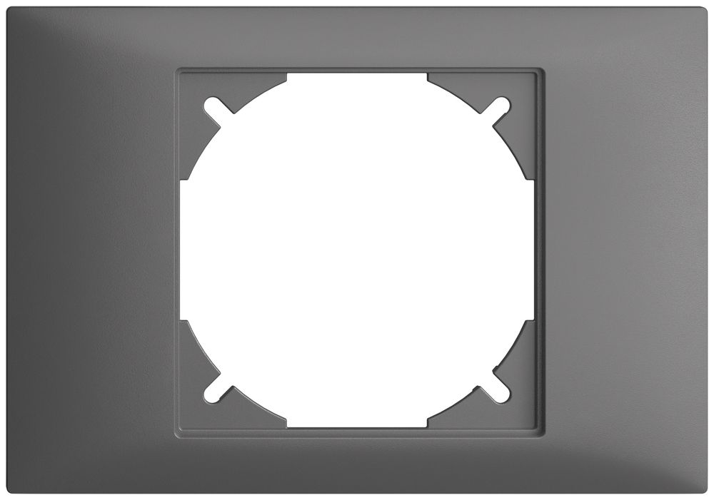 Abdeckrahmen I EDIZIOdue colore BKE dunkelgrau