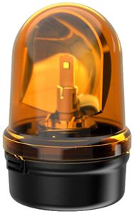 Feu tournant LED WERMA 885 24VAC/DC montage au sol jaune