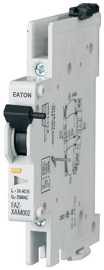 REG-Hilfskontaktblock Eaton FAZ-XAM002 3A 250V 2CO 0.5TE
