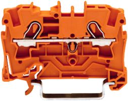 Durchgangsklemme WAGO TopJob-S 4mm² 2L orange Serie 2004