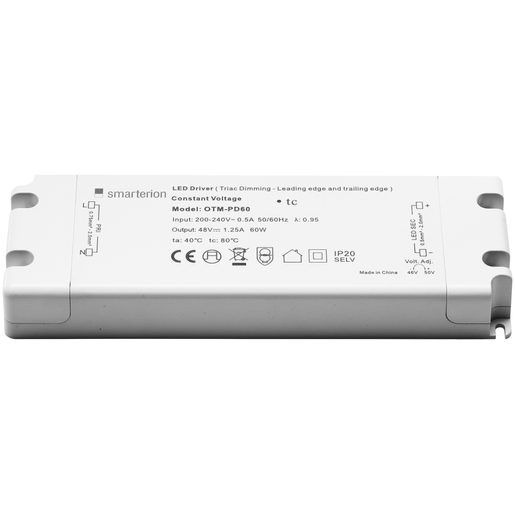 Netzteil 48V 200W phasendimmbar (Triac)  Dimension: L343 x B68 x H41 mm
