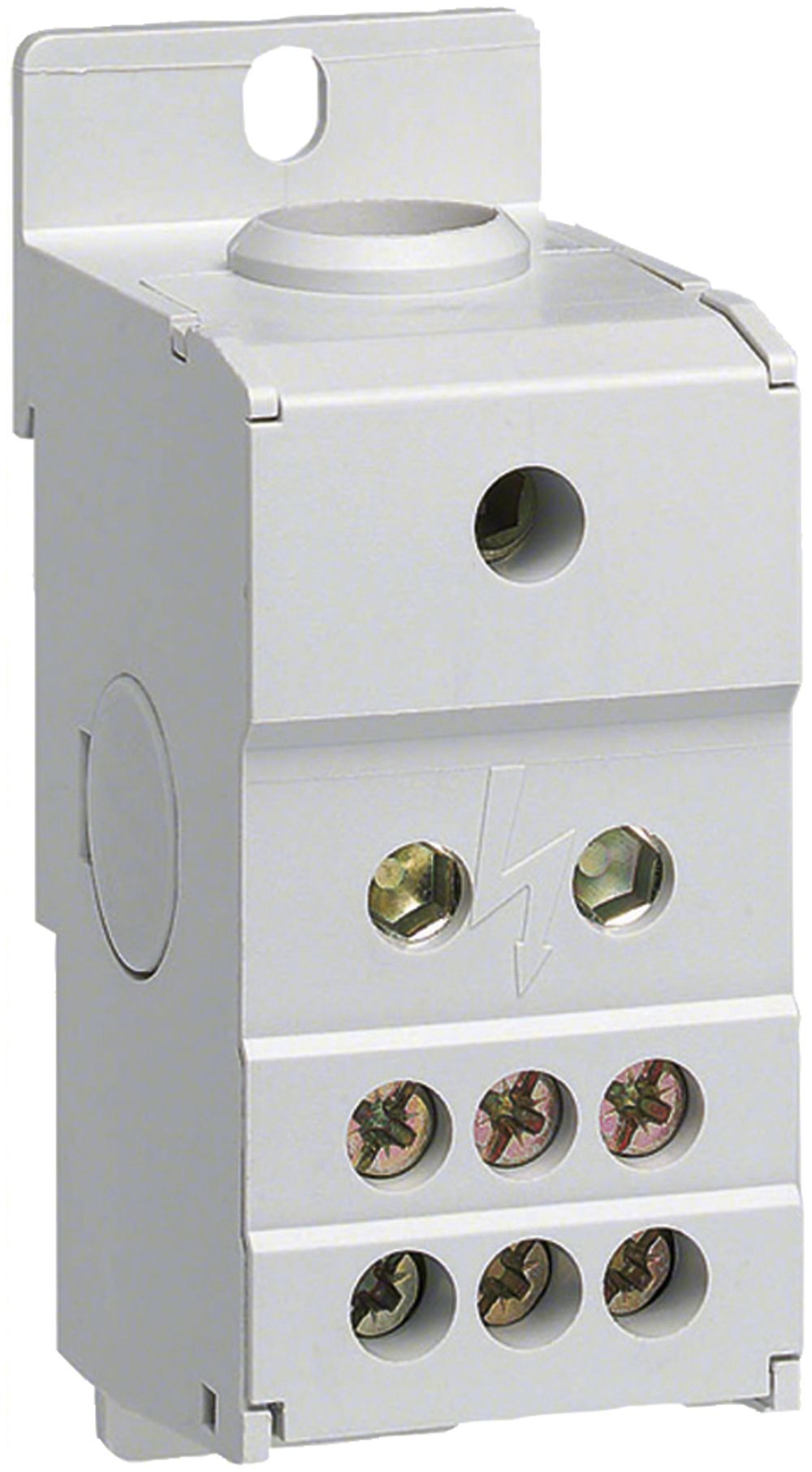 Bloc de distribution Hager 160A 1P 2.5…70mm² 35×90×50mm