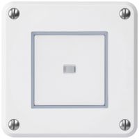 Contatto pulsante INC robusto IP55 2P bianco illuminato per combinazione
