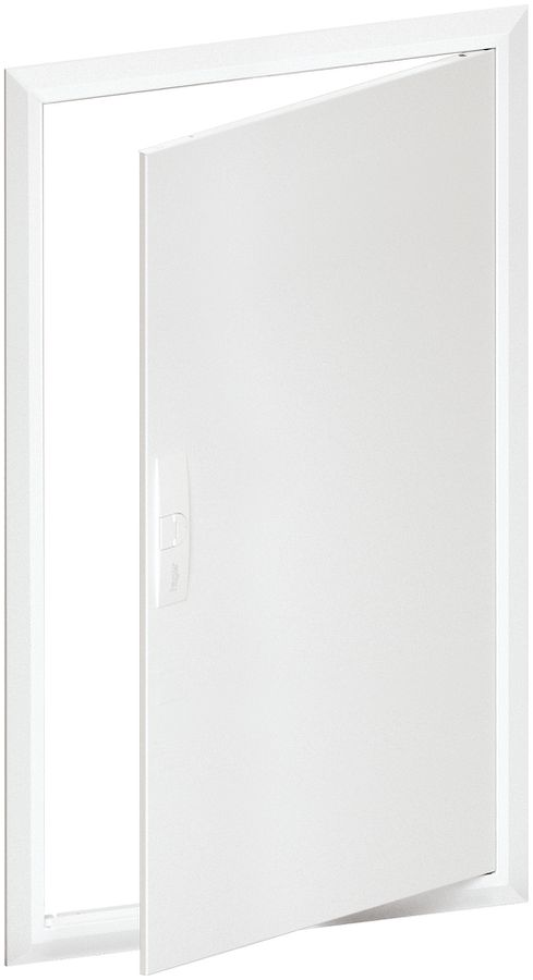 Cornice con porta Hager univers 603×1003×10mm IP00 bianco per FW62U..