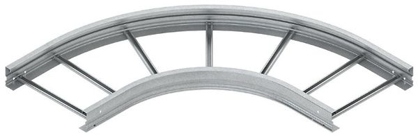 Coude 90° Niedax pour WSL, 105×500mm, non perforé, acier, zingué à chaud