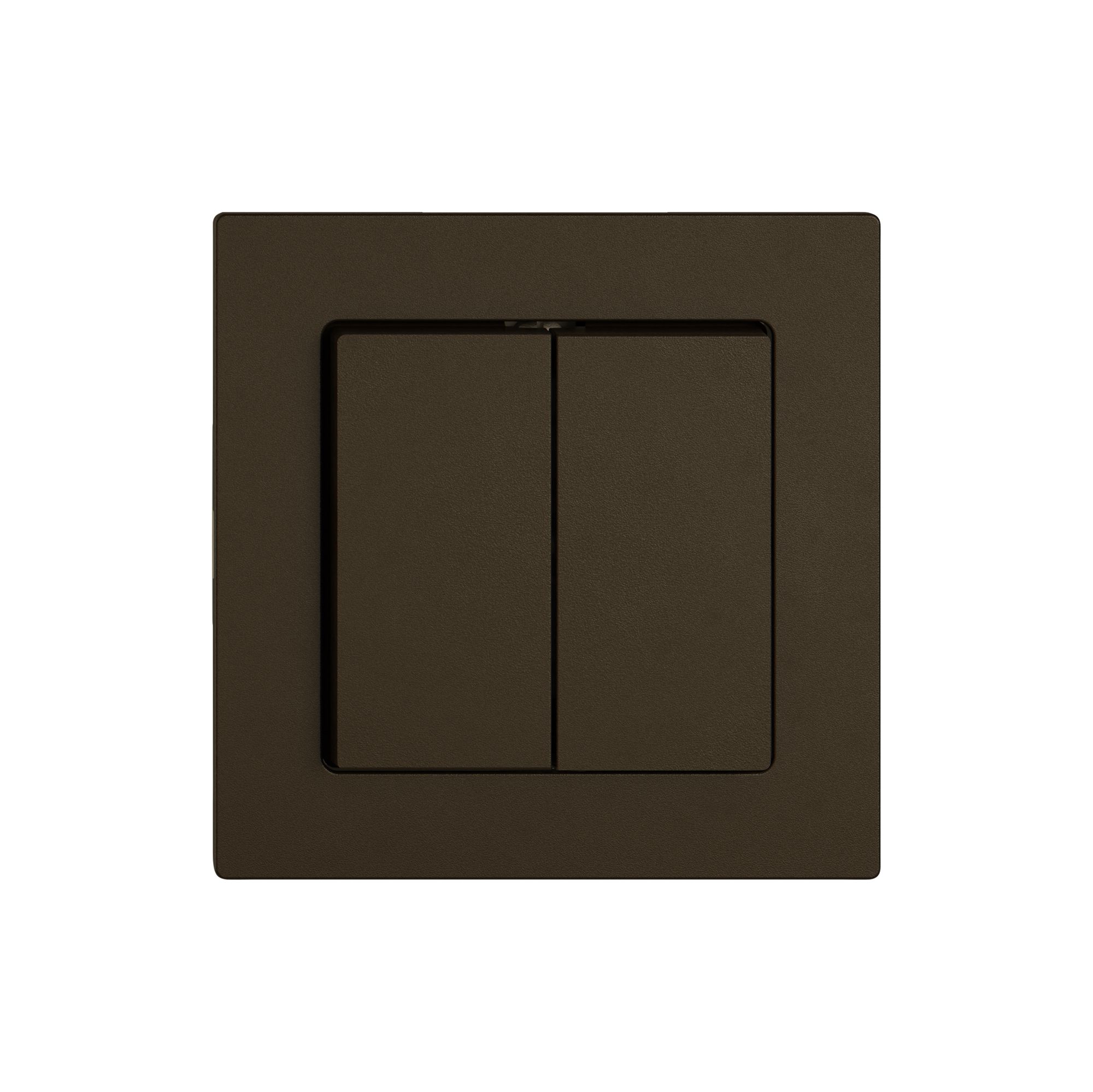 Druckschalter/-taster EDIZIO.liv SNAPFIX® Schliesser-Öffner+Wechsel 3/1L br