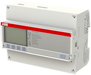 Compteur d'énergie AMD ABB iBus A43 512-600, 3×80A Platine 4I/O RS-485 METAS
