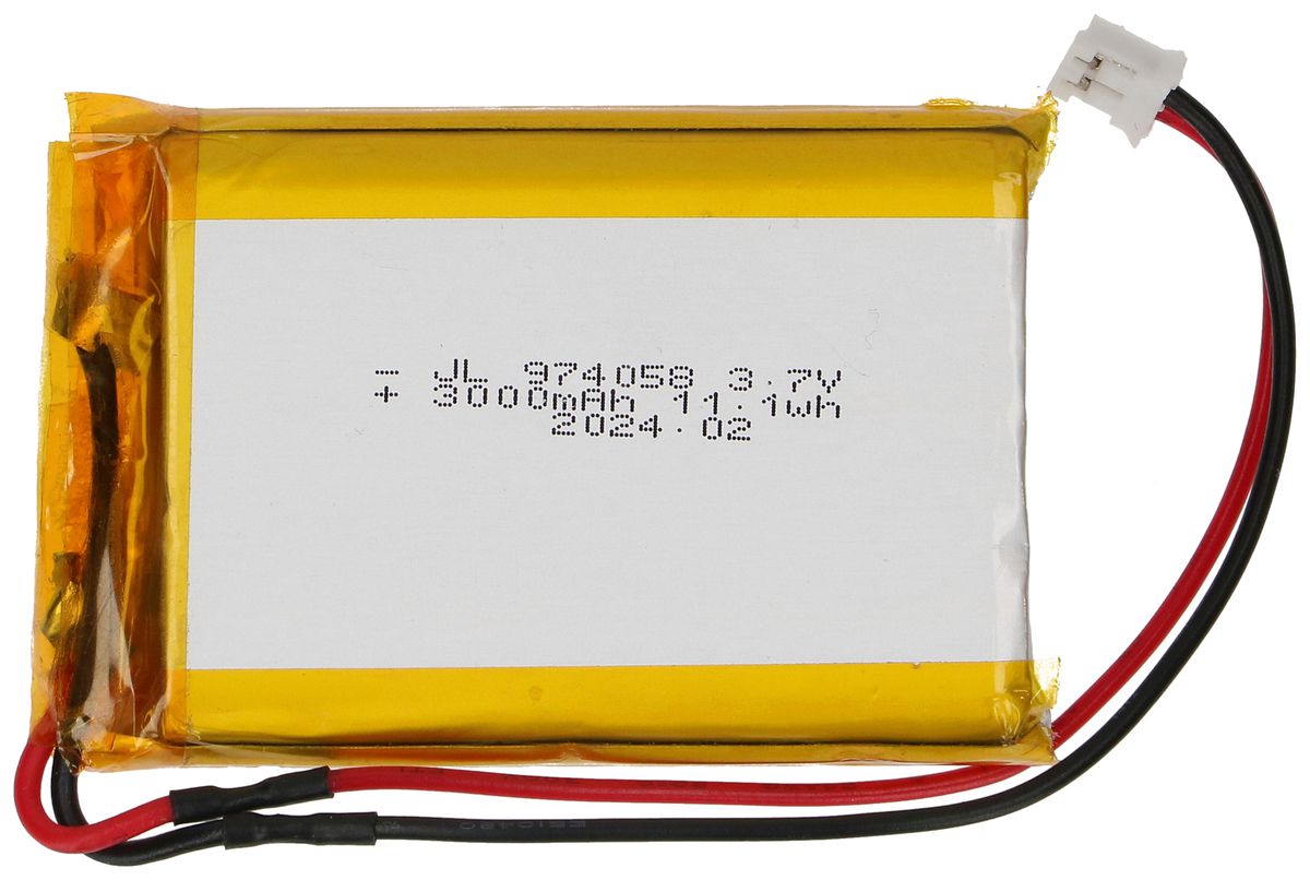 Akku MH maxLUCE Lithium-Ionen 3.7V 11.1Wh Kabel und Stecker