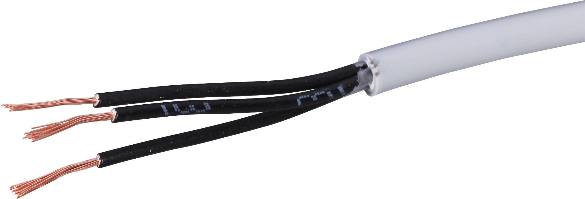 Câble de commande sans cond. de terre 3×0.5mm² num.