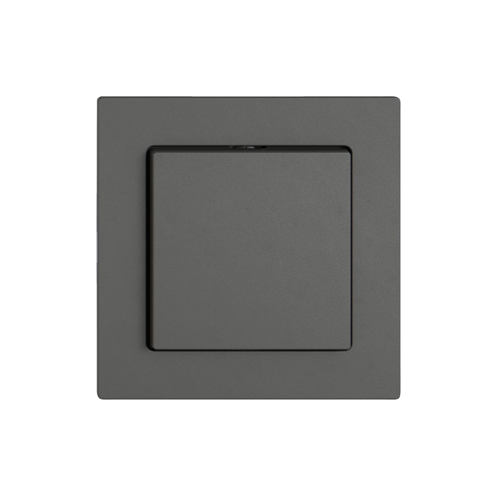 Druckschalter EDIZIO.liv SNAPFIX® Kreuzschalter 6/1L dgu