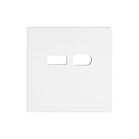 Montageset EDIZIO.liv SNAPFIX® für USB-Ladesteckdose AC ws