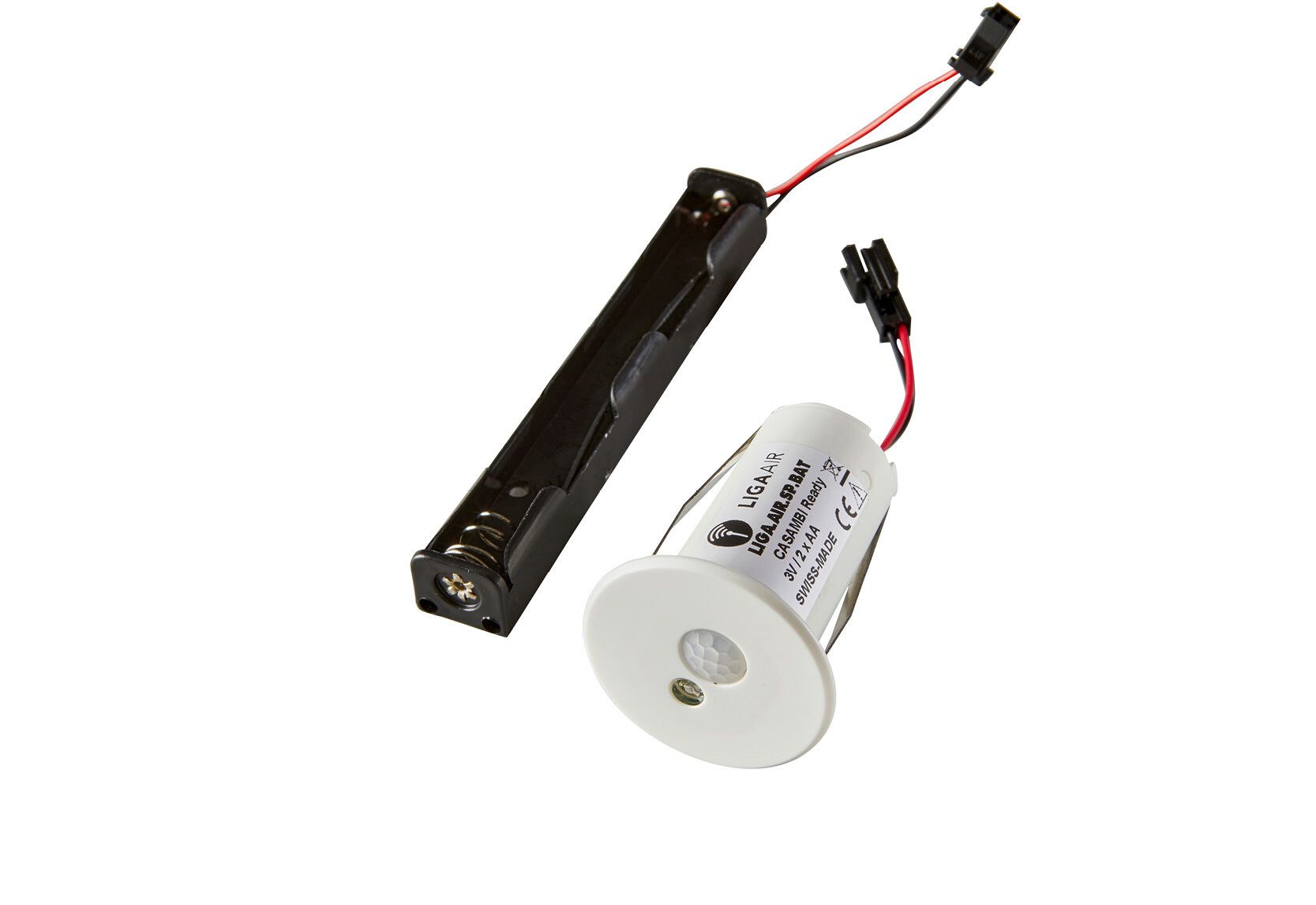 Détecteur de mouvement Casambi SP.BAT.W+ PIR LUX batterie blanc