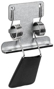 Crampon de montage SG Sense Line acier 70×45×10mm argent 4 pcs