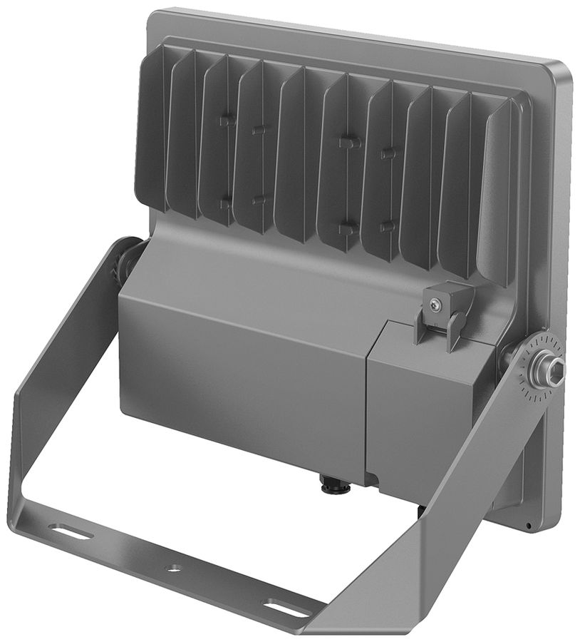 LED-Strahler DOTLUX LENSone 100W 3000…5000K IP66 DIM 355×57mm 80⨯120° schwarz