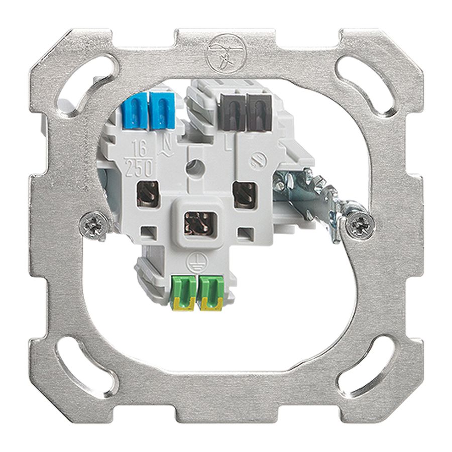 Einsatz Steckdose FH T23 16A mit Steckklemmen