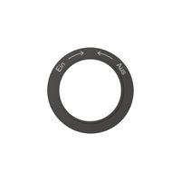 Kennscheibe NEVO, f.Drehschalter, Ein-> <-Aus, schwarz