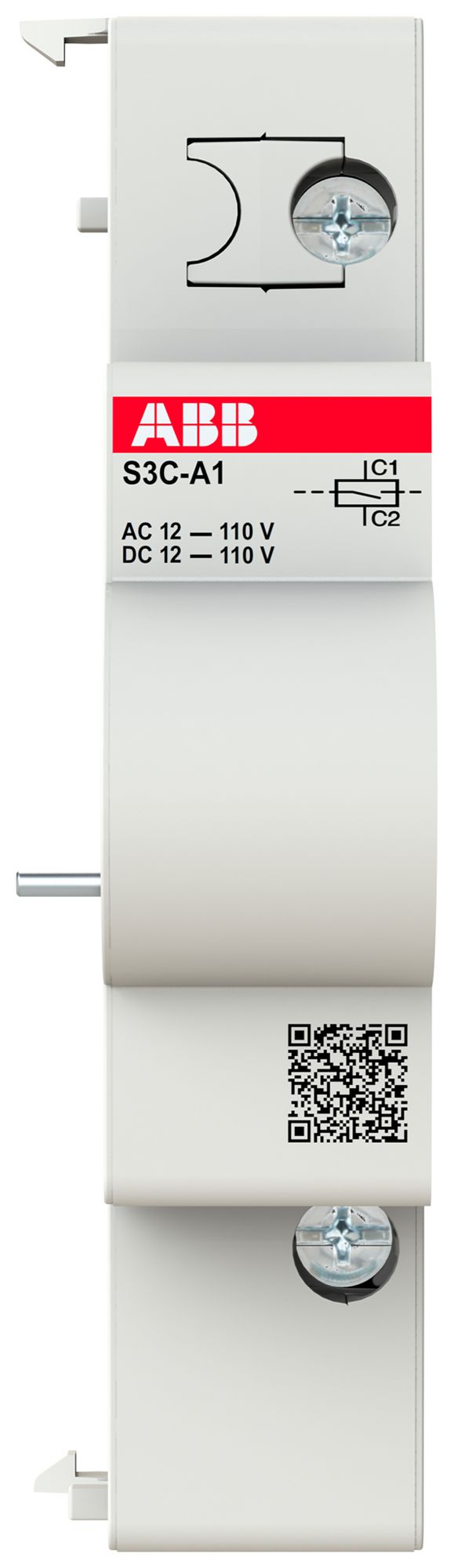 Arbeitsstromauslöser ABB pro M compact S3C-A1 12…110V 1TE rechts