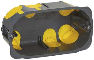 Scatola per parete cava Legrand Bticino 132.5×71mm 52mm 4 moduli grigio