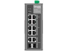 Switch TP-Link Omada IES210GPP 8×RJ45-GbE 2×RJ45/SFP PoE++ 8×PoE