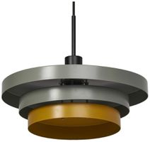 Luminaire suspendu LEDVANCE Decor Layers E27 1×15W Ø400mm vert