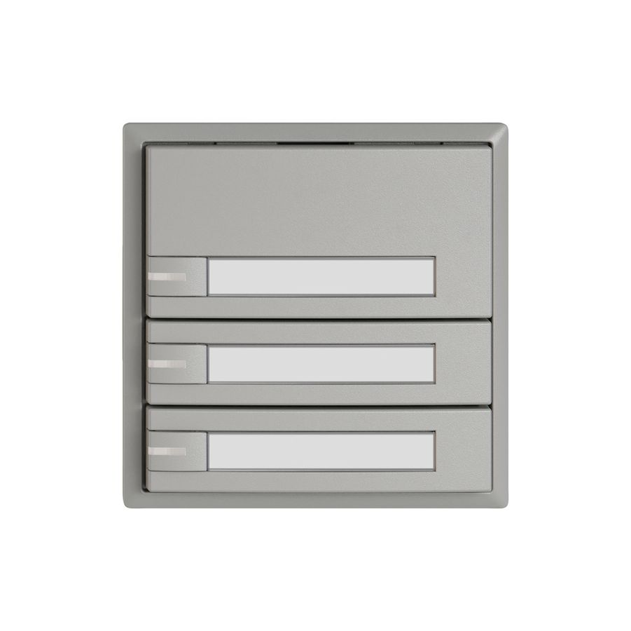 Universaltaster EDIZIO.liv UNI SNAPFIX® m.LED RGB 3× 1-Tbed.Pap.hgu