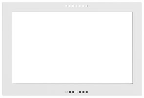 Frontplatte EDIZIOdue für KNX-Panel 7" weiss