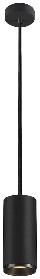 LED-Pendelleuchte SLV NUMINOS L DALI 28W 2475lm 2700K 60° Ø100×213mm schwarz