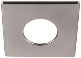 Bague de recouvrement SLV UNIVERSAL IP65 matière synthétique 88×88×3.5mm chrome