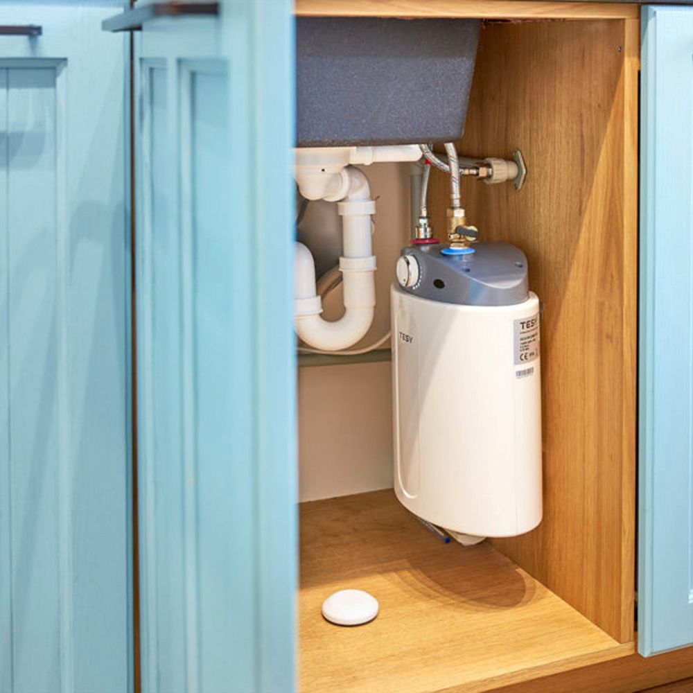 Wassersensor Shelly Flood 3V 19mm Ø70mm Wi-Fi -40…60 °C weiss