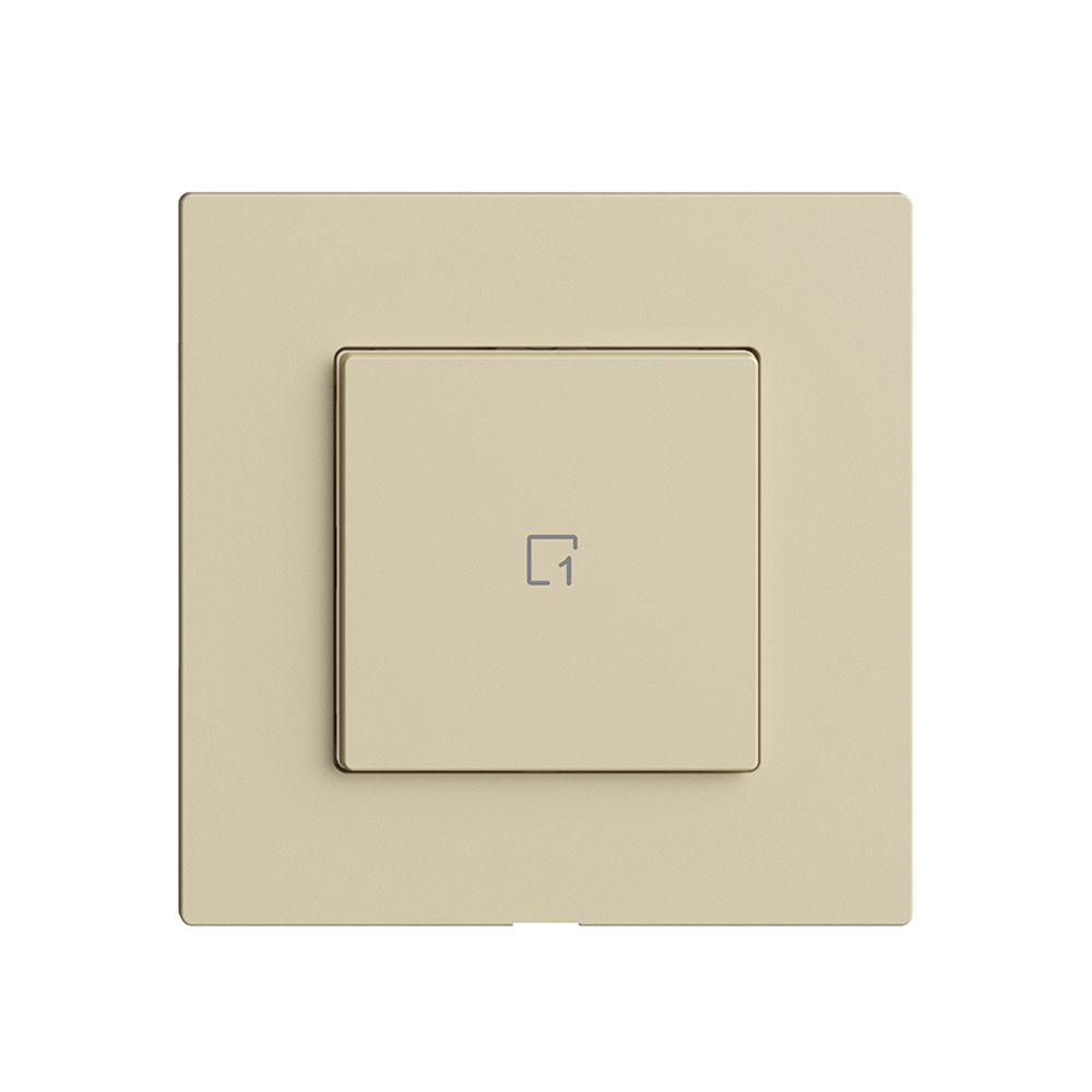 Comando per pulsante scena 1 scena/1T Edue Wiser vanille