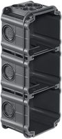 Einlasskasten HSB Weibel Vario SNAPFIX® 188×70×52mm Halogenfrei grau