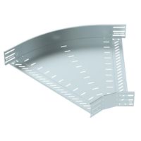 Bogen BET RB 45° 85×600mm Stahl bandverzinkt