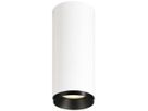 Plafonnier LED SLV NUMINOS S PHASE 11W 1020lm 3000K 36° Ø65×162mm blanc