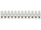 Barrette de bornes Adels-Contact 12P 0.5…4mm² 24A 450V blanc