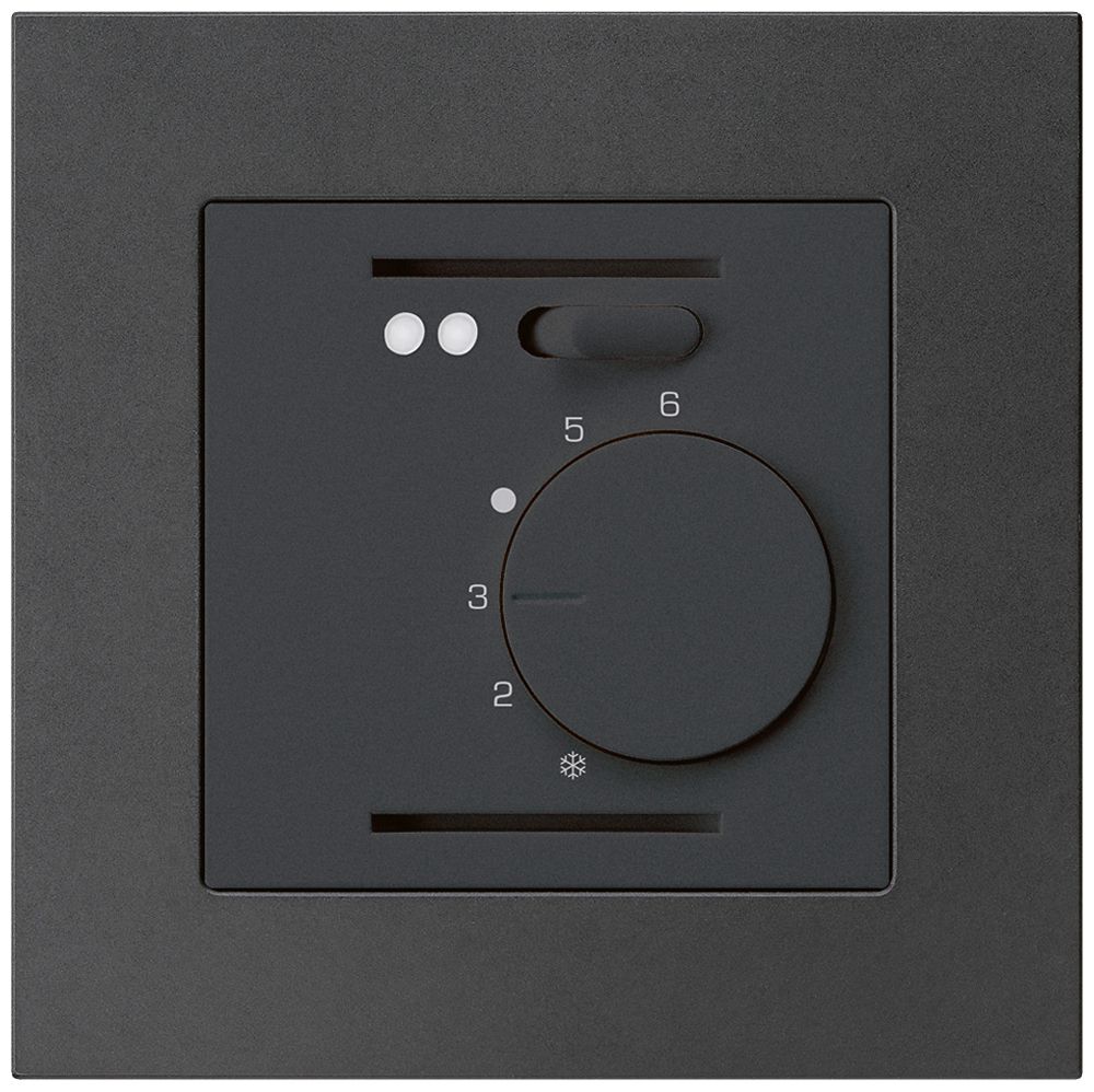 Thermostate d'ambiance ENC kallysto.pro noir pour plancher chauffant