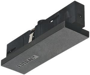 Alimentation centrale SLV pour rail conducteur EUTRAC, noir