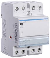 REG-Schütz Hager 24VAC 4 Schliesser 0 Öffner 63A brummfrei 3TE