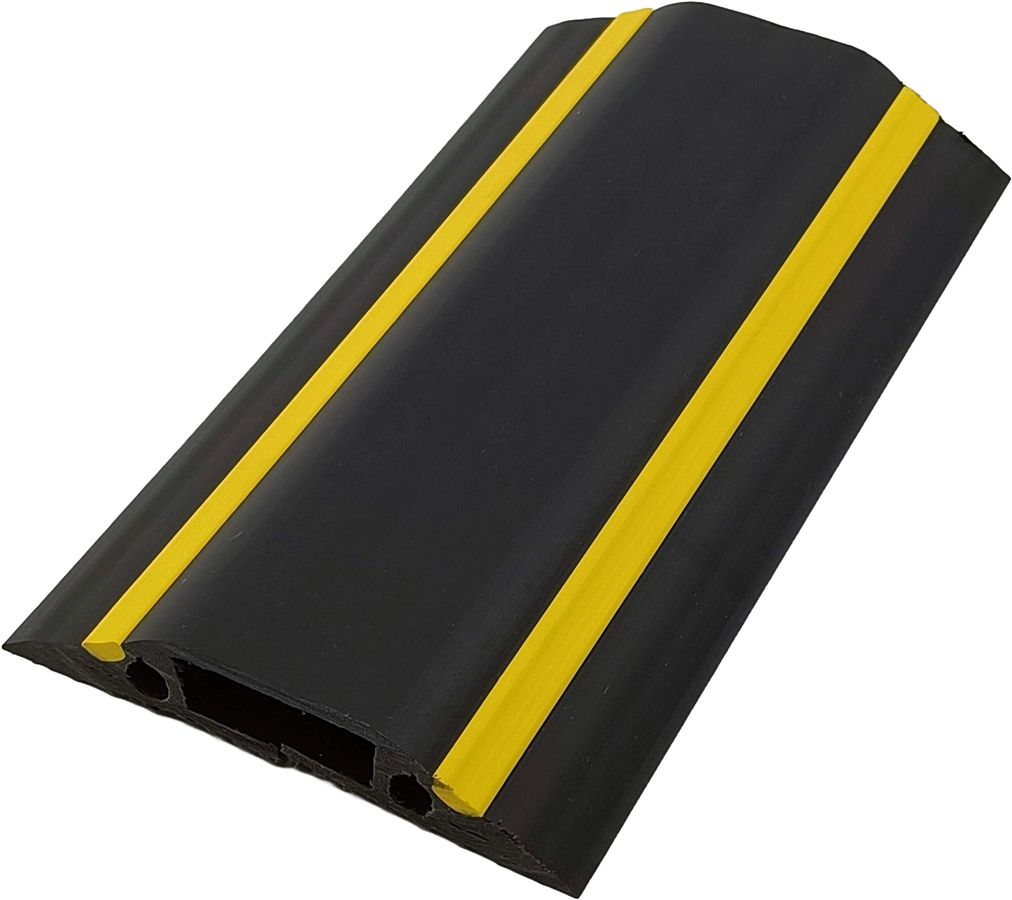 Aufboden-Leitungsführungskanal ELBRO 83×15mm 1.8m gelb/schwarz