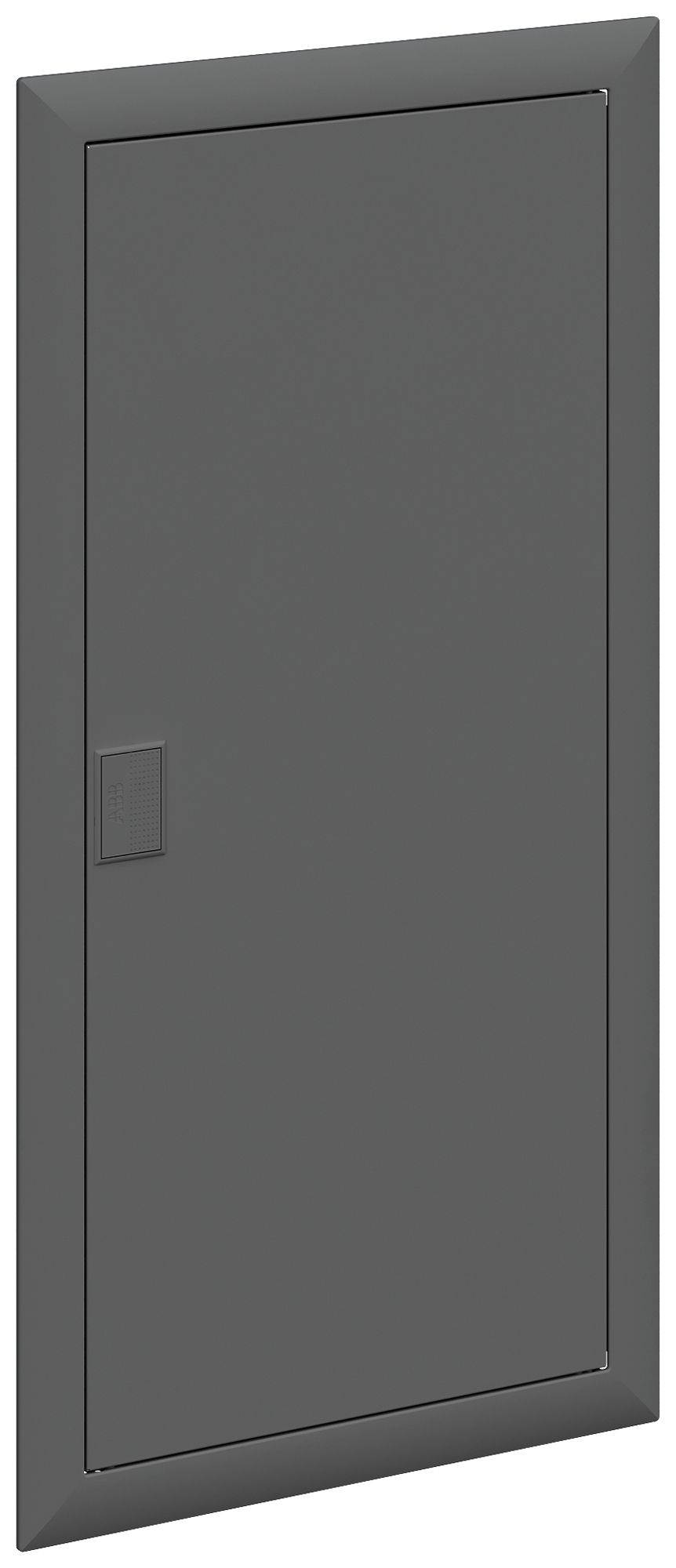 Cornice ABB BL641, con porta, per distributore UK600 4-file, la-ac an